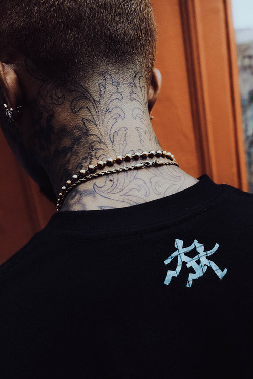 BLACK -  NEVER LOOSE YOUR KARAKTR TEE